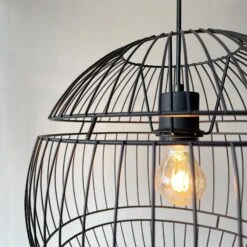 Lámpara Colgante Drops, Pantalla Metálica, 1 Luz 10 Lámpara Colgante Drops, Pantalla Metálica, 1 Luz -Fischer & Honsel 4582012 2