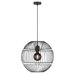 Lámpara Colgante Drops, Pantalla Metálica, 1 Luz