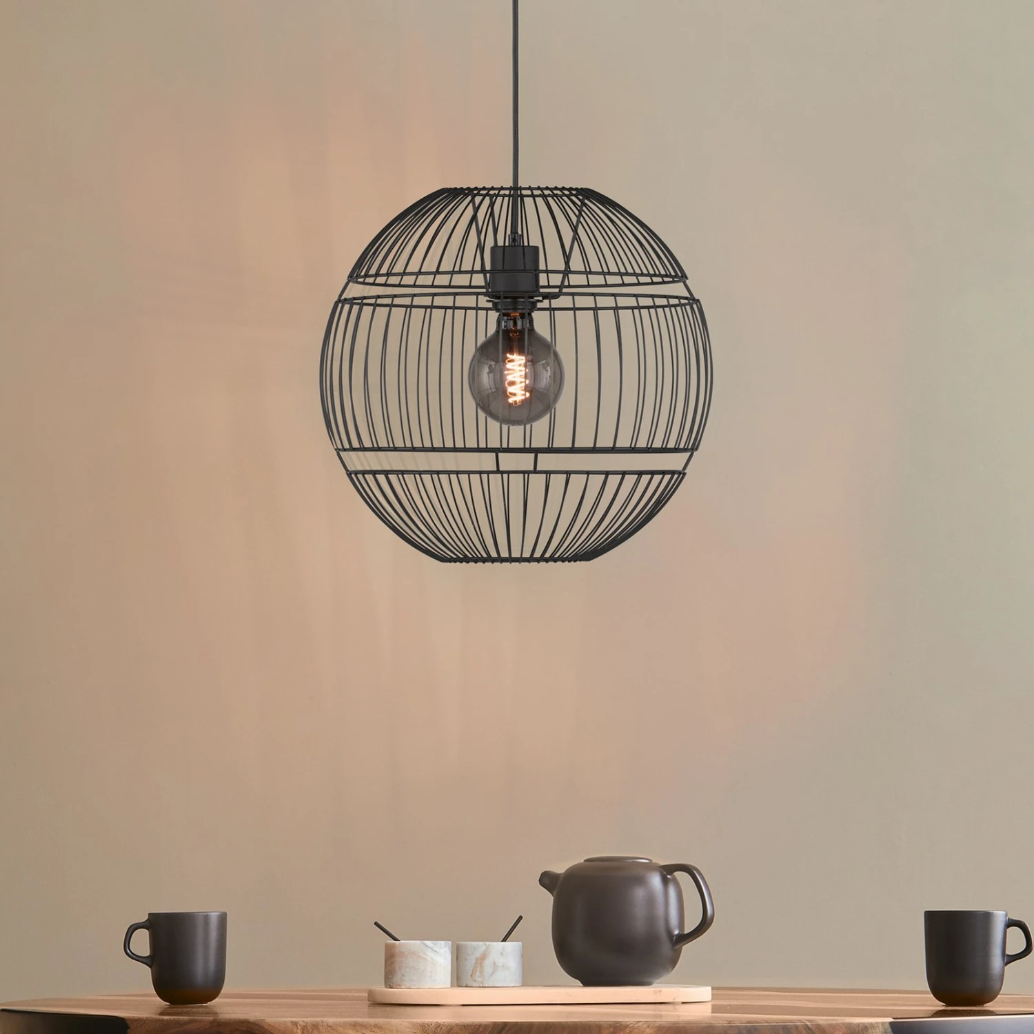 Lámpara Colgante Drops, Pantalla Metálica, 1 Luz 5 Lámpara Colgante Drops, Pantalla Metálica, 1 Luz - Imagen 5