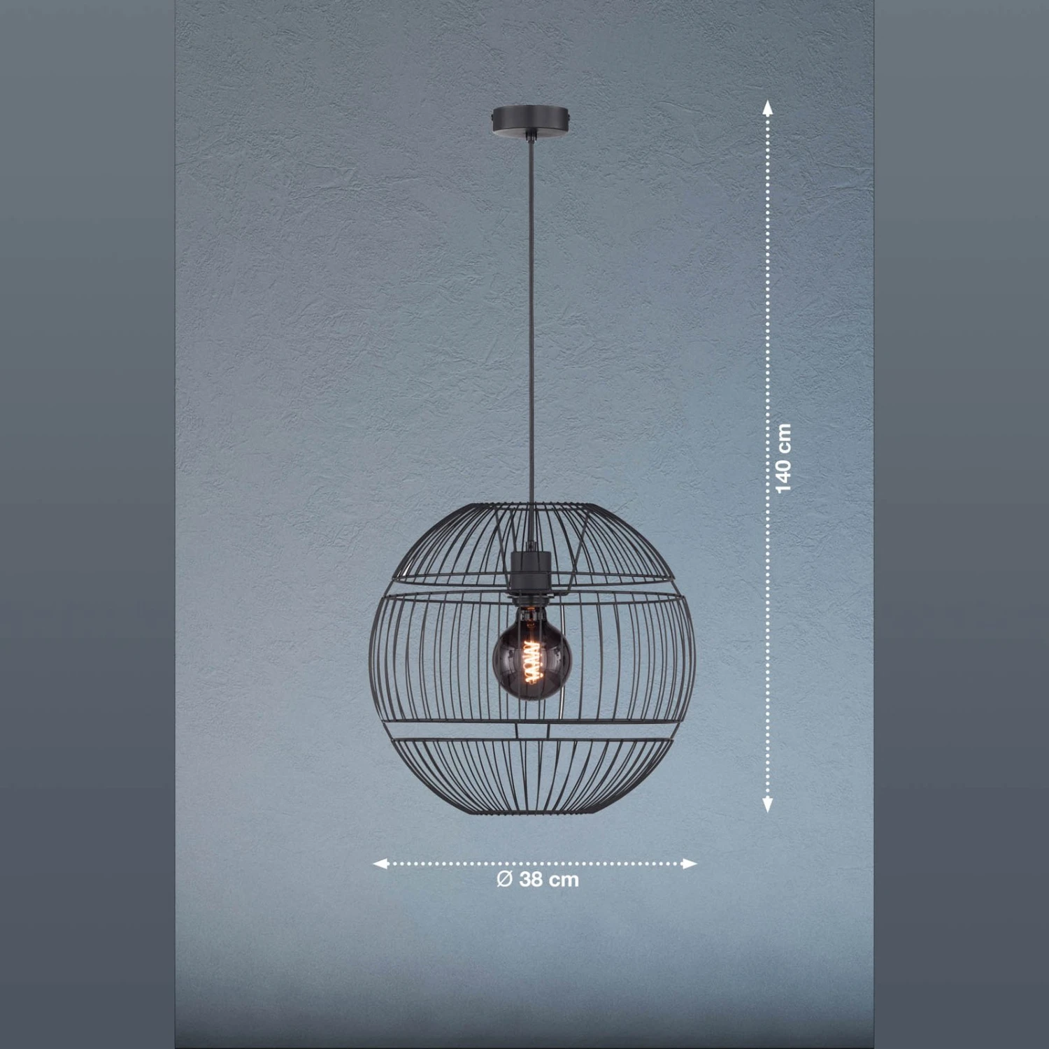 Lámpara Colgante Drops, Pantalla Metálica, 1 Luz 8 Lámpara Colgante Drops, Pantalla Metálica, 1 Luz - Imagen 8