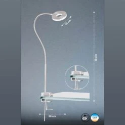 Lámpara De Pinza LED Jax, Atenuable, Tunable White 7 Lámpara De Pinza LED Jax, Atenuable, Tunable White -Fischer & Honsel 4582016 3