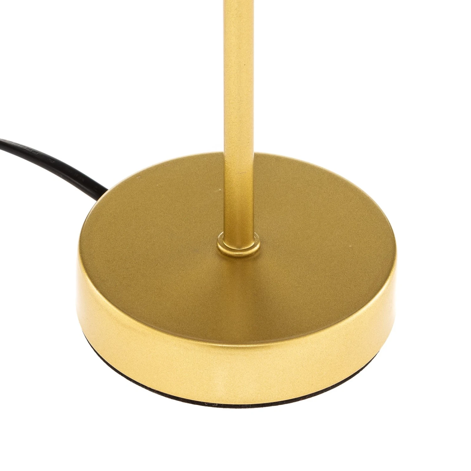 Lámpara De Mesa Aura, Pie Oro, Amarillo/oro 6 Lámpara De Mesa Aura, Pie Oro, Amarillo/oro - Imagen 6