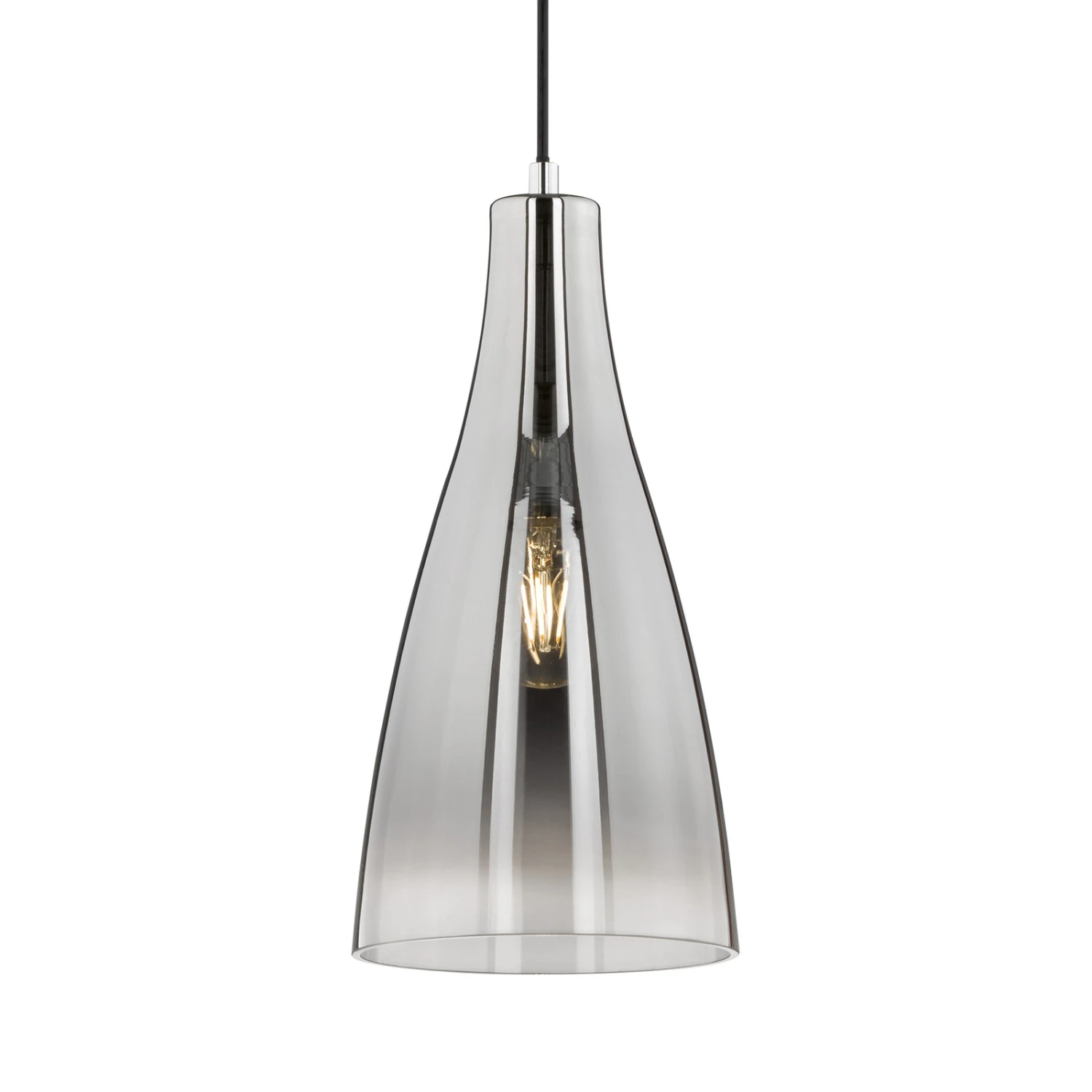 Lámpara Colgante Zeal, Cromo/espejo Claro, Ø 18 Cm 2 Lámpara Colgante Zeal, Cromo/espejo Claro, Ø 18 Cm - Imagen 2