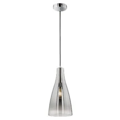 Lámpara Colgante Zeal, Cromo/espejo Claro, Ø 18 Cm