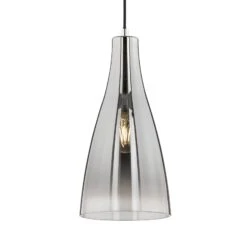 Lámpara Colgante Zeal, Cromo/espejo Claro, Ø 23 Cm