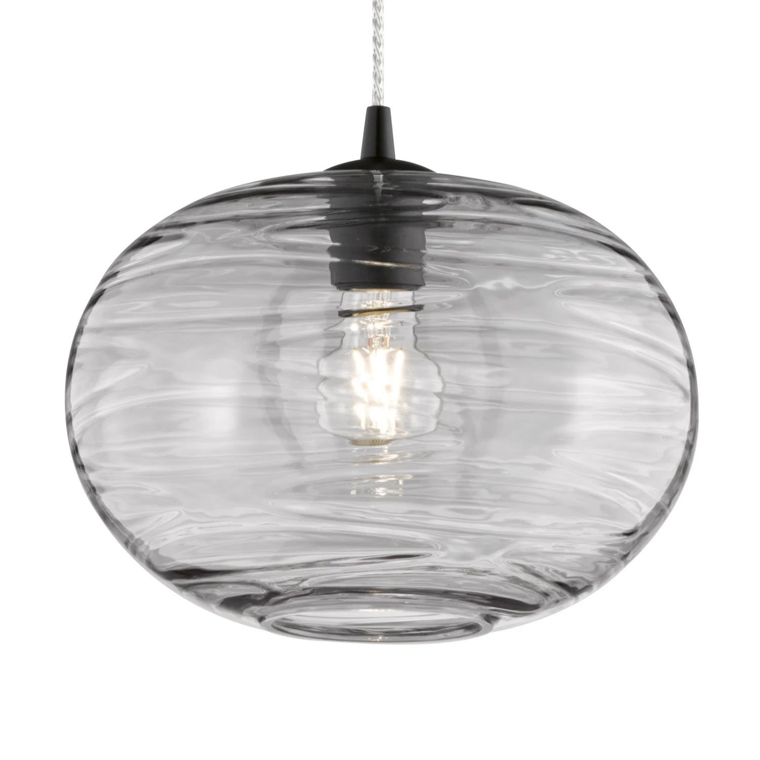 Lámpara Colgante Gordes De Vidrio, Esférica 1 Lámpara Colgante Gordes De Vidrio, Esférica