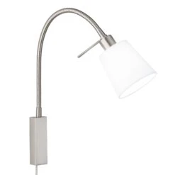 Aplique Nube De Chintz, Níquel/blanco